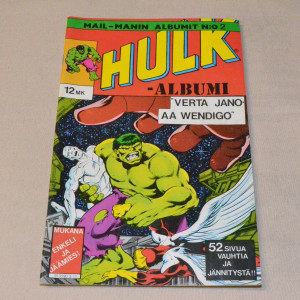 Hulk-albumi "Verta janoaa Wendigo"